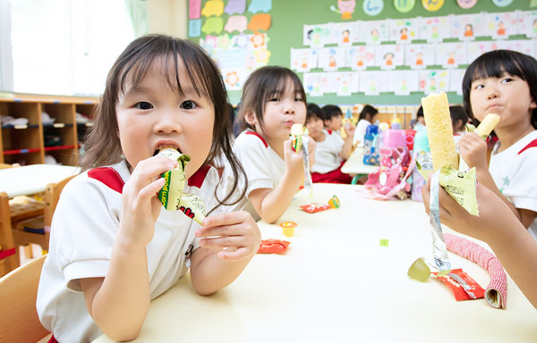 おやつもあるよ。